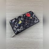n60111 Карман для карт с шелкографией и застежкой-молнией, органайзер Zippy, кош