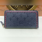 m64805 【Зиппи кошелек на молнии】 Кошелек из мягкого материала с монограммой.
