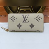 m69794 zippy кошелек на молнии, изготовлен из материала monogram vernis.