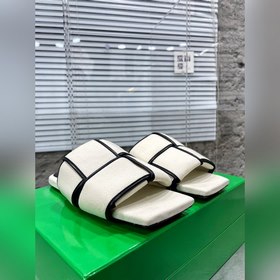 23ss Большой ветер квадратный тапочки Новая популярная модель BV,
