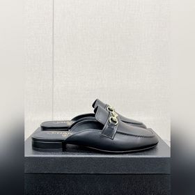 Chanel 23Ss новые туфли-лодочки с двойной пряжкой и полуоткрытым