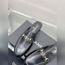 Chanel 23Ss новые туфли-лодочки с двойной пряжкой и полуоткрытым