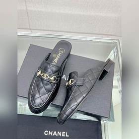 Chanel 23Ss новые туфли-лодочки с двойной C-образной застежкой Ве