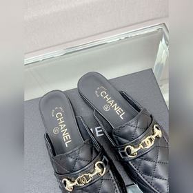 Chanel 23Ss новые туфли-лодочки с двойной C-образной застежкой Ве
