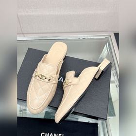 Chanel 23Ss новые туфли-лодочки с двойной пряжкой и полуоткрытым