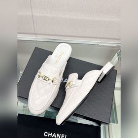 Chanels 23Ss новые туфли-лодочки с двойной C-образной застежкой В