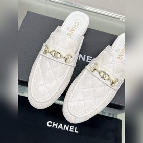 Chanels 23Ss новые туфли-лодочки с двойной C-образной застежкой В