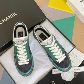 Chanel 2023 ss Новая модель Chanel Цветные кроссовки для отдыха и