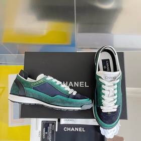Chanel 2023 ss Новая модель Chanel Цветные кроссовки для отдыха и