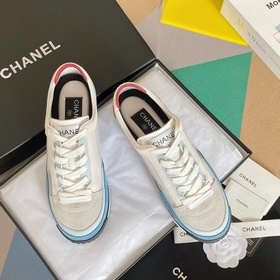 Chanel 2023 ss Новая модель Chanel Цветные кроссовки для отдыха и