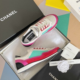 Chanel 2023 ss Новая модель Квадратные спортивные кроссовки Chane