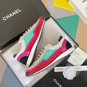 Chanel 2023 ss Новая модель Квадратные спортивные кроссовки Chane