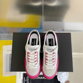 Chanel 2023 ss Новая модель Квадратные спортивные кроссовки Chane