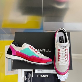 Chanel 2023 ss Новая модель Квадратные спортивные кроссовки Chane