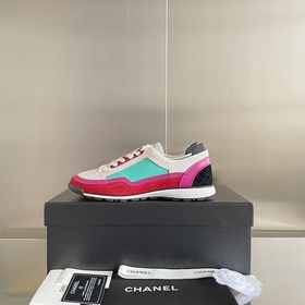 Chanel 2023 ss Новая модель Квадратные спортивные кроссовки Chane