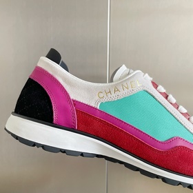 Chanel 2023 ss Новая модель Квадратные спортивные кроссовки Chane