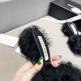 Новые тапочки Chanel 2023 ранней осени, такие же, как у известных