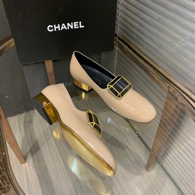 Новые туфли CHANEL в стиле лодочка. Полный ретро-стиль. Изящная ф
