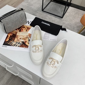 Chanel 2023 SS новейшая модель туфель с полувыгравированным больш