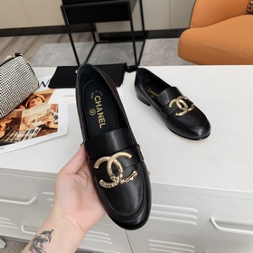 Chanel 2023 SS новейшая модель туфель с полувыгравированным больш