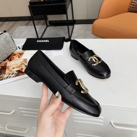Chanel 2023 SS новейшая модель туфель с полувыгравированным больш