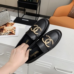 Chanel 2023 SS новейшая модель туфель с полувыгравированным больш