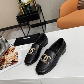 Chanel 2023 SS новейшая модель туфель с полувыгравированным больш