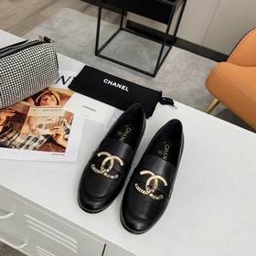 Chanel 2023 SS новейшая модель туфель с полувыгравированным больш