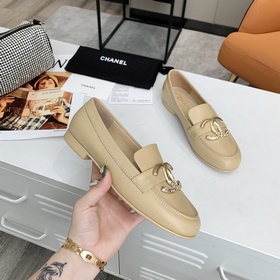 Chanel 2023 SS новейшая модель туфель с полувыгравированным больш