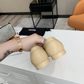 Chanel 2023 SS новейшая модель туфель с полувыгравированным больш