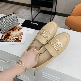 Chanel 2023 SS новейшая модель туфель с полувыгравированным больш