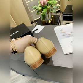 Chanel 2023 весна-лето новые туфли, смешанный материал： кожа овцы