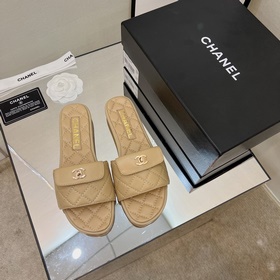 Новые популярные тапочки Chanel весна-лето 2023 Верхняя часть обу