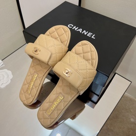 Новые популярные тапочки Chanel весна-лето 2023 Верхняя часть обу