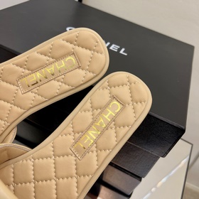 Новые популярные тапочки Chanel весна-лето 2023 Верхняя часть обу