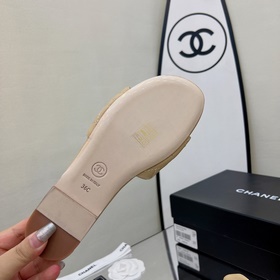 Новые популярные тапочки Chanel весна-лето 2023 Верхняя часть обу