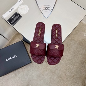 Новые популярные тапочки Chanel весна-лето 2023 Верхняя часть обу