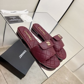 Новые популярные тапочки Chanel весна-лето 2023 Верхняя часть обу