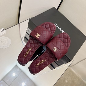 Новые популярные тапочки Chanel весна-лето 2023 Верхняя часть обу