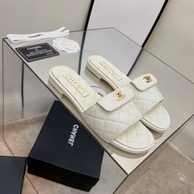 chanel Chanel 23 весна-лето, новые популярные тапочки Верхняя час