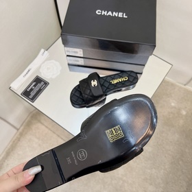 chanel Chanel 23 весна-лето новинка, популярные тапочки Верхняя ч