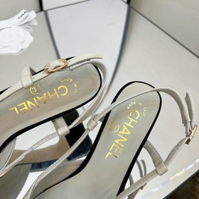 CHANEL / Туфли на толстом каблуке в стиле Мэри Джейн для ранней в