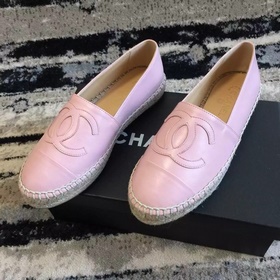 Классические рыбацкие туфли Chanel с веревочной подошвой, только