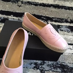 Классические рыбацкие туфли Chanel с веревочной подошвой, только