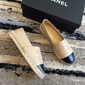 Классические рыбацкие туфли Chanel с веревочной подошвой, изготов