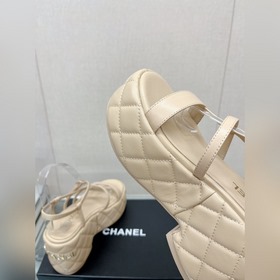 Chanel 23Ss Новая модель Chanel Ромбовидная платформа, толстая по