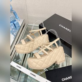 Chanel 23Ss Новая модель Chanel Ромбовидная платформа, толстая по
