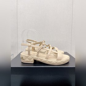 Chanel 23Ss Новая модель Chanel Ромбовидная платформа, толстый ка