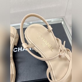 Chanel 23Ss Новая модель Chanel Ромбовидная платформа, толстый ка