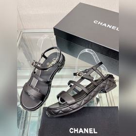 Chanel 23Ss Новая модель Chanel Ромбовидная платформа, толстый ка